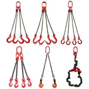 쿠사리 체인 슬링 더블 후크 리프팅 2톤 쇠사슬 크레인 낙줄 견인줄 호이스트