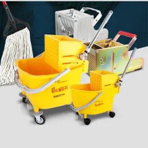 업소 식당 건물청소 대걸레 탈수기 짤순이 학교 탈수통 바닥청소 마대