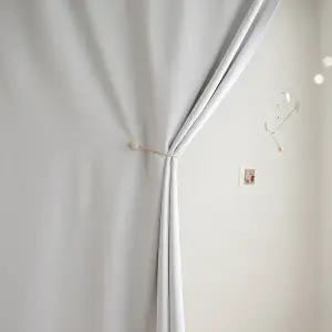 맞춤제작 이지핏 방염 양면 암막 커튼 기본핀형 봉집형 10color