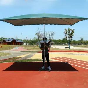 직사각 파라솔 옥상 정원용