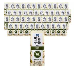 매일두유 플레인 99.9 설탕무첨가 190ml x 48팩