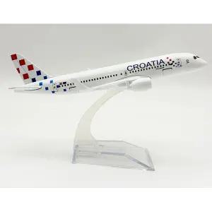 모형비행기 크로아티아항공 A220 16cm (1:400)