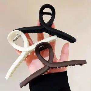 헤어집게핀 헤어핀 꼬임 무광 헤어핀 여성헤어핀 집게핀 머리핀