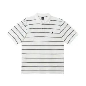 [롯데백화점]캉골 스트라이프 피케 셔츠 1728 화이트 KSECPS17280