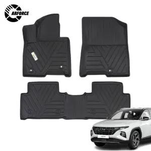 카포스 투싼 NX4 (20.9월~출시중) 3D 고무카매트 확장일체형 자동차 TPE매트 1+2열 풀셋