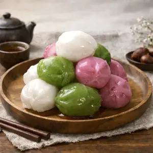 [모락상회] 국내산 멥쌀로 만든 부드럽고 쫄깃한 꿀떡 1kg x 2개