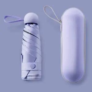휴대용 미니사이즈 캡슐우산 양우산 우양산 미니우산 경량우산 암막 양산 우산겸용 캡슐 양산 암막 초경량