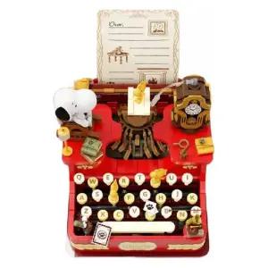 PanTasy 스누피 피아노 피너츠 타자기 세트 호환블록 86917