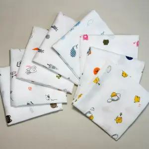 무형광 무표백 유아 아기 순면 가제 손수건 8장 세트 어린이집 준비물