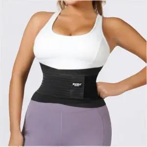 요추 정석 벨트 허리 보호대 복대 강화 기립근 코어 밴드 여성 이중 헬스