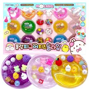 [팝콘팬시] 몰랑이 피규어 치즈 슬라임