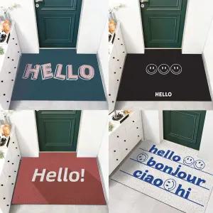 뉴시즌 레터링디자인 코일매트 카페도어매트 현관발판