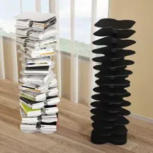 나선형 회전형 북스탠드 북타워 책장 책선반 트위스트