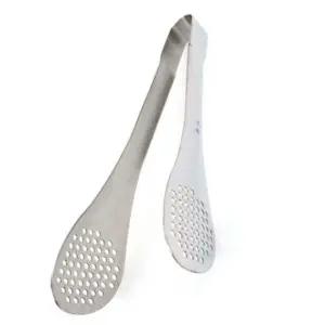 스텐 셀러드집게 타공 주방집게 빵 뷔페 요리 집게 대/식당/음식점/스테인리스/고기/빵집/타공집게/주방