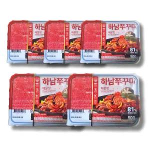 하남쭈꾸미 500g 매운맛 5개