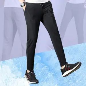 [JED] 진짜 메쉬 밴딩 편한 바지 쿨 아이스 여름 남자 기능성 팬츠