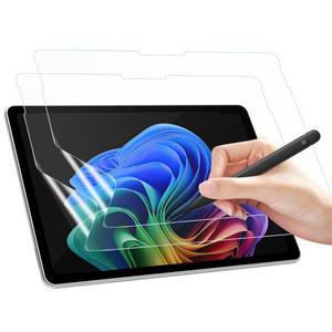 새로운 Microsoft Surface Pro 12인치 2025용 종이 화면 보호기 2팩 눈부심 방지 긁힘 쓰기 가능 PET 필름