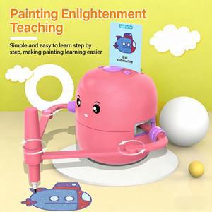 스마트 드로잉 로봇 자동 머신 어린이를위한 조기 교육 대화 형 예술 계몽