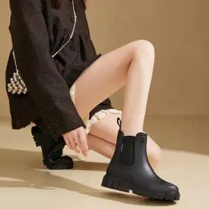 [오노마] ONM 여성 베이직 숏 레인부츠 방수장화 장마철 첼시 장화