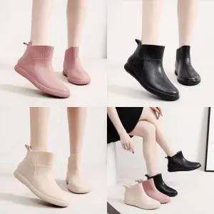 [라일리의류] Rly 여성 장마 숏기장 레인부츠 장화