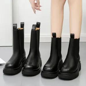 [라일리의류] Rly 첼시 롱부츠 미들힐 로우힐 봄여자신발 여성부츠 봄