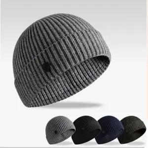 남자 여자 캐주얼 베이직 모자 니트 숏비니 공용 스님 여름비니 병원