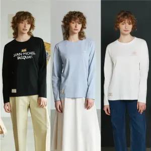 바스키아 여성 아트웍 티셔츠 3종 (B604W-3)