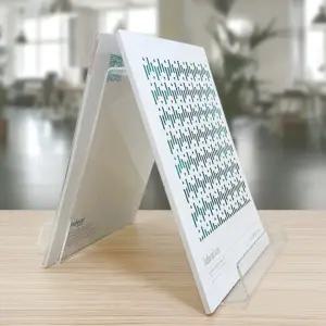 아크릴 양면 받침대 대 전시대 책받침대 독서받침대 아크릴진열대 상품DP