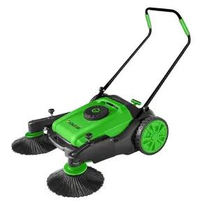 무동력스위퍼 마당쇠청소기 먼지 물류 작업장 산업용