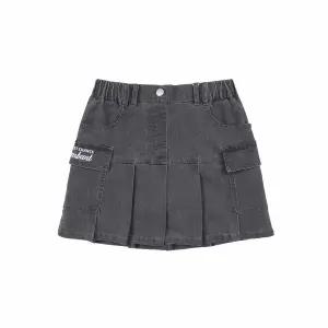 [애플핑크] 스톤워싱 데님 플리츠스커츠 APT0T172GSE_EG [P003779482]