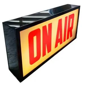 onair 조명 스튜디오 라이트박스 인테리어 생방송 사인 라이브 램프