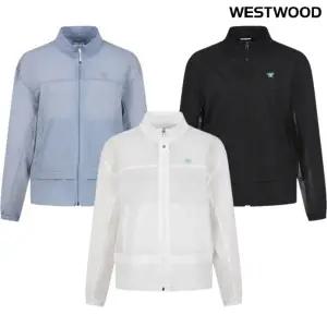 [대구백화점][웨스트우드]메쉬믹스 크롭 여성 여름 방풍자켓(Q2 232)