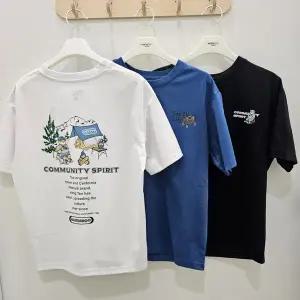 [행텐주니어][모다시흥] 행텐주니어 캠핑 베어 그래픽 반팔티셔츠 14520-031-407-31_SH