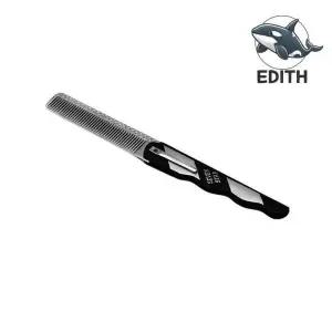 실버 접이식 남성용 헤어빗 휴대용 스타일링 빗