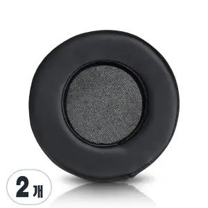 앱코 해커 다얼유 콕스 캐맥 녹스 이어패드 PC방 헤드셋 헤드폰 타원형 호환 커버 인조가죽 PU 2개(1쌍)