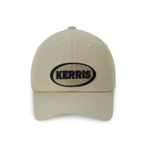 KERRIS 코튼 로고 볼캡 (베이지) 2090758