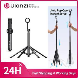 울란지 SK-21 마그네틱 자동 개방 삼각대 셀카봉 ( 17 14 호환) 휴대용 그라운드 (여행 브이로그 비디오 촬