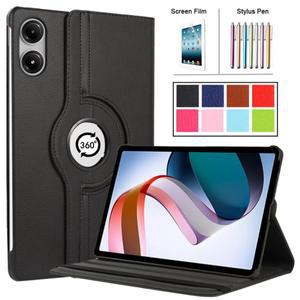 호환 샤오미 레드미 패드 2 프로 12.1인치 2025 케이스 360도 회전 플립 스탠드 태블릿 포코 커버