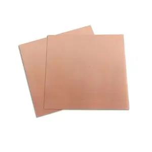 동판 판재 고순도 동시트 정사각형 구리판 판재 금속 시트 얇은 공예용 실험용 전도성 전자파 내식성