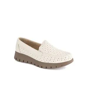 [바이네르](광주신세계)여성 컴포트 펀칭 로퍼 389E0V1IV 아이보리