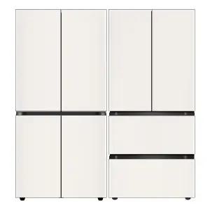 R1093GBB022 o클릭o LG전자 디오스 오브제컬렉션 +김치톡톡 냉장고 세트 Fit&Max 베이지 전국무료배송