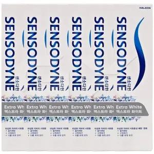 센소다인 엑스트라 화이트 치약 120g 6개
