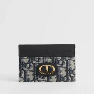 [국내백화점] 디올 30 몽테인 프리지아 오블리크 카드지갑 블루 S2152UTZQ M928