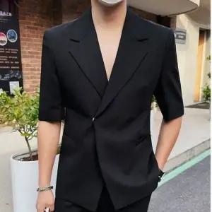 샤오원샵 남자 캐주얼 키작남 정장 자켓 트렌디상의 멋스러운 코트 봄가을 꾹3