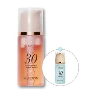 메노킨 30초 퀵 버블 마스크팩 콜라겐팩 버블팩 리프트 95ml (+모이스트 30ml)
