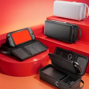 가방 ACDC 닌텐도 스위치2가방 올인원 파우치 블랙/레드블루 본체 주변기기 수납가방