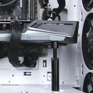 알루미늄 그래픽카드 지지대 블랙 대 그래픽카드지지대 그래픽카드받침대