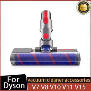다이슨 호환 V7 V8 V10 SV12 무선 스틱 진공 청소기 부품 나무 바닥 부착물 용 소프트 롤러 브러시 헤드