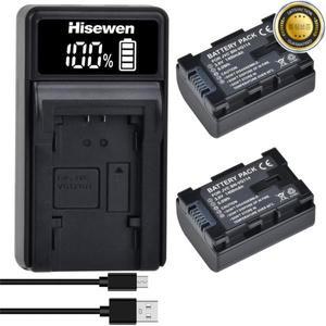 2pc 1400mAh BN-VG114 BN 배터리 + JVC 용 LED 충전기