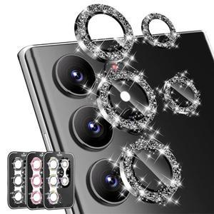 삼성호환 갤럭시호환 S26 울트라 플러스 HD 클리어 카메라 보호용 다이아몬드 글리터 렌즈 글래스  S25 S24